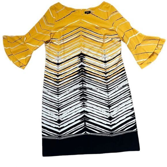 Women’s ILE New York Ruffle Sleeve Dress Size 18 - Picture 1 of 4